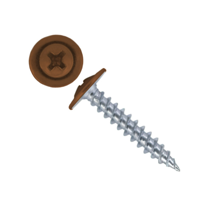 Саморез ПШ 4,2х19 (1000шт) шлиц PH2 RAL 8001